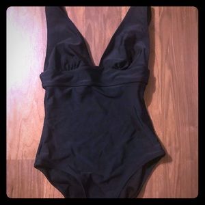 Xsmall black one piece bathing suit